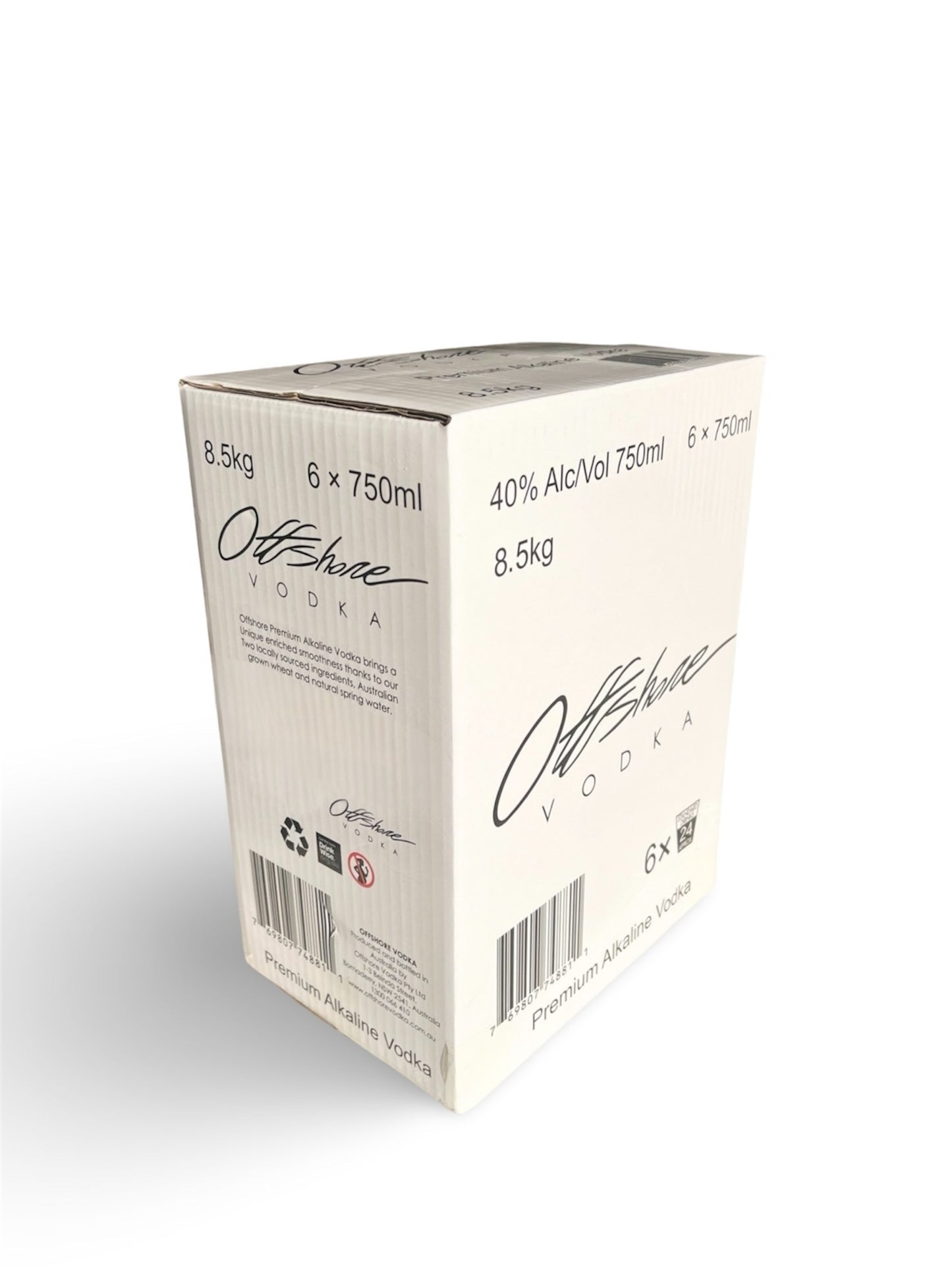 Offshore Vodka LED Party Bottle 750ml