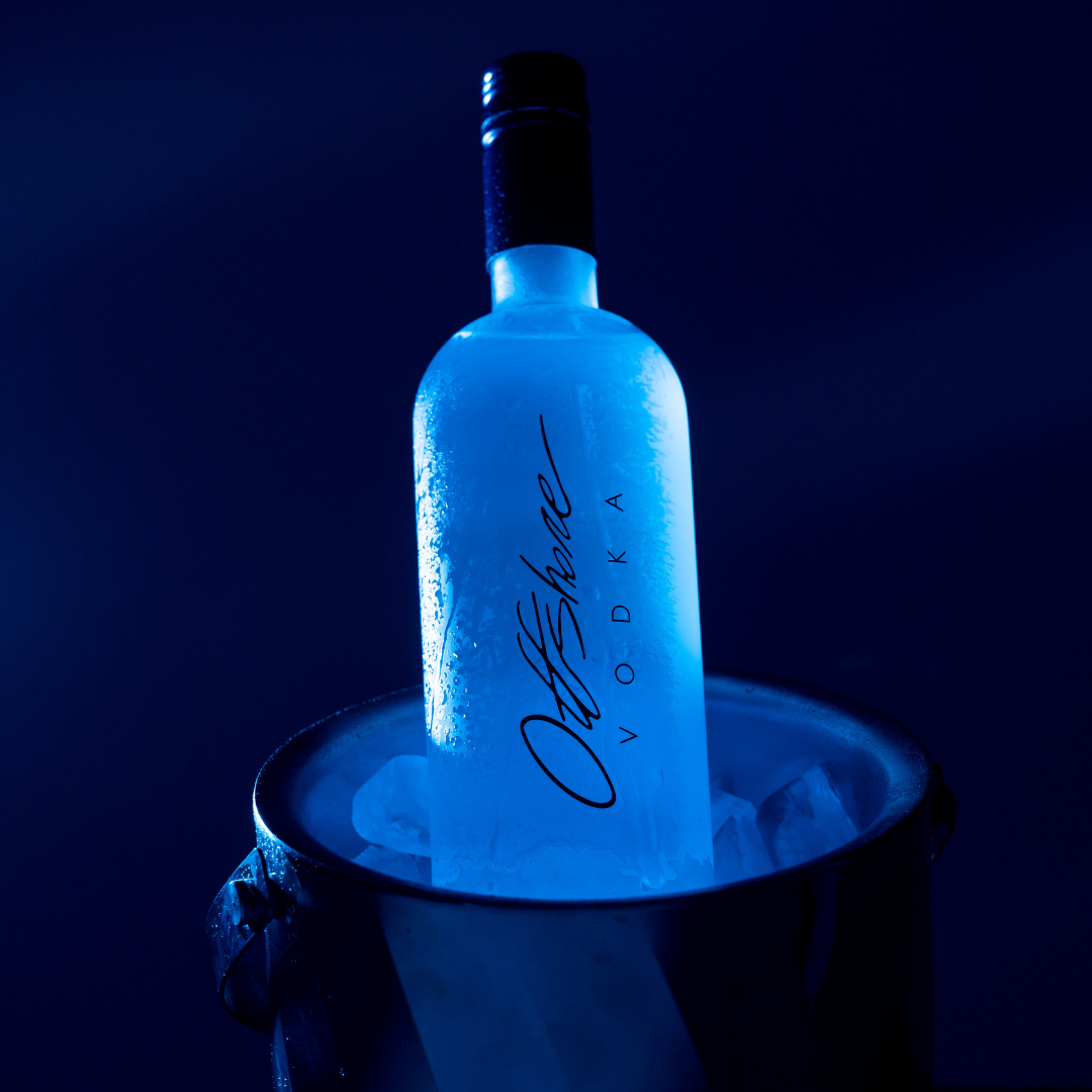 Offshore Vodka LED Party Bottle 750ml
